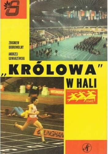 Okładka książki "królowa" w hali